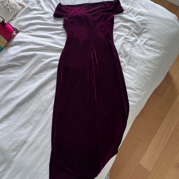 Reformation Purple Midi Dress - Picture 6 of 9